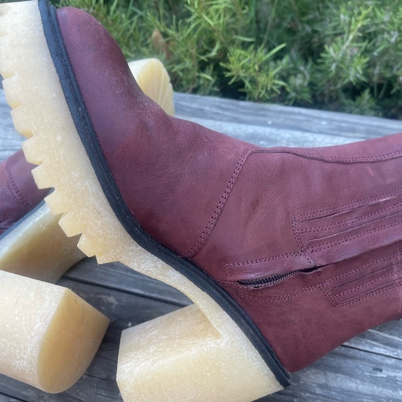 James leather Chelsea boot, Free People - Picture 6 of 10